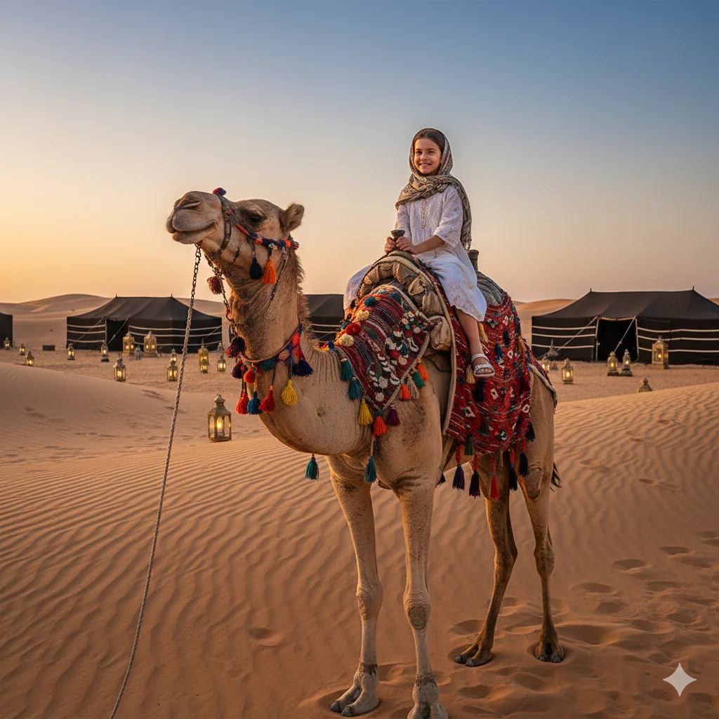 Desert Safari Camel Experience